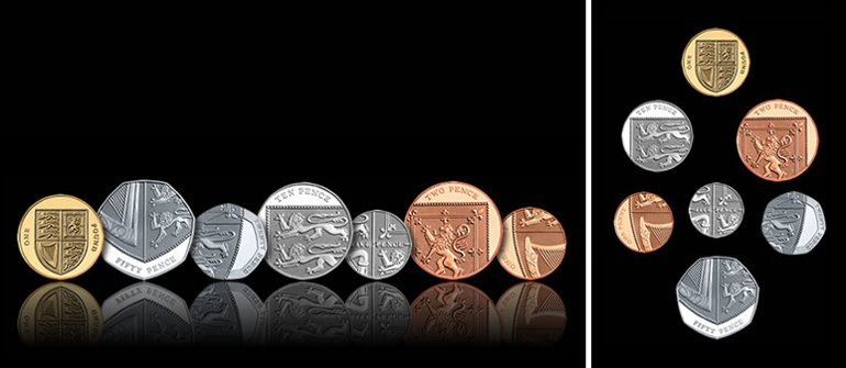 New coins from the Royal Mint